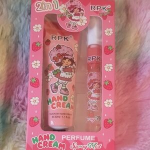 Pink Hand Cream and Perfume Spray Mist Duo